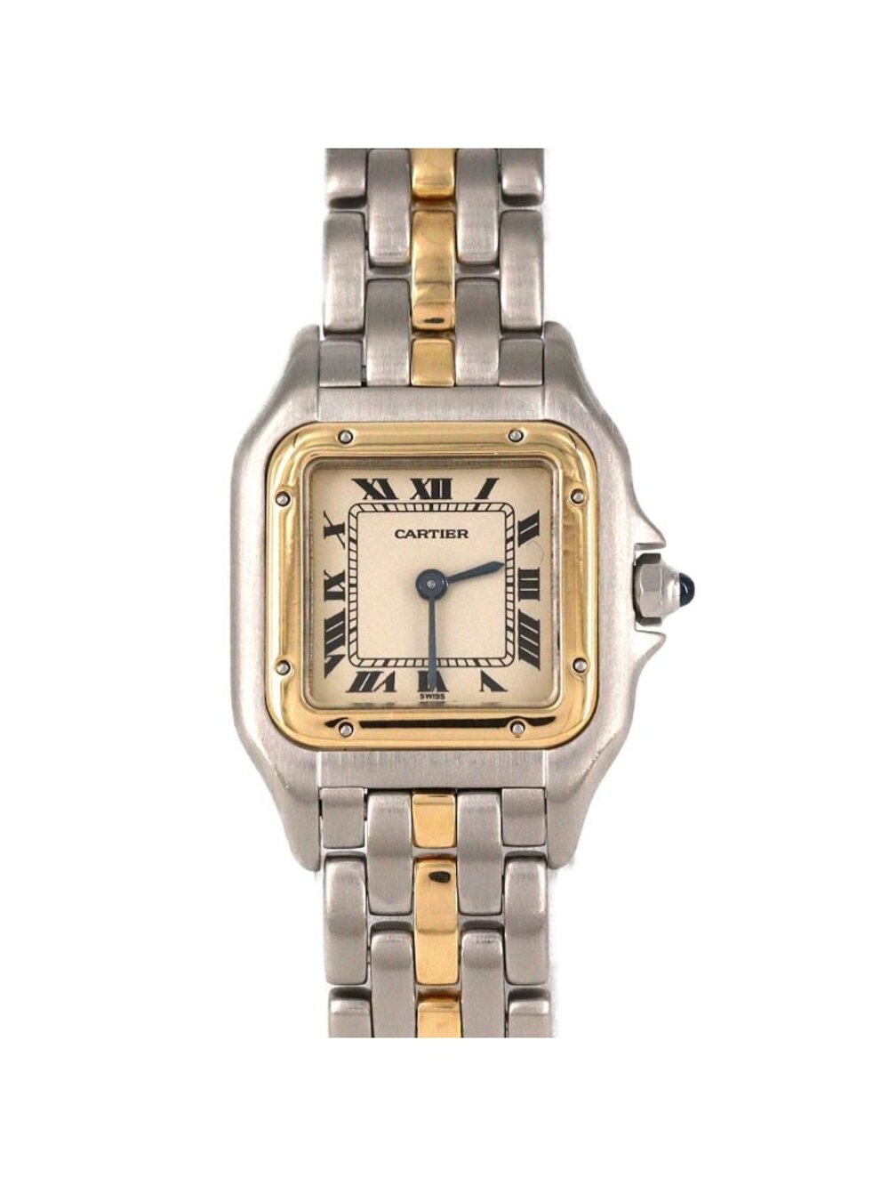 Cartier Panthere SM Stainless Steel Yellow Gold Quartz Watch